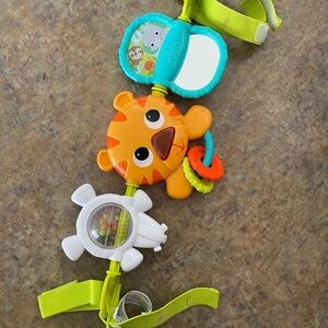 Tiger Activity Toy for car seat and stroller